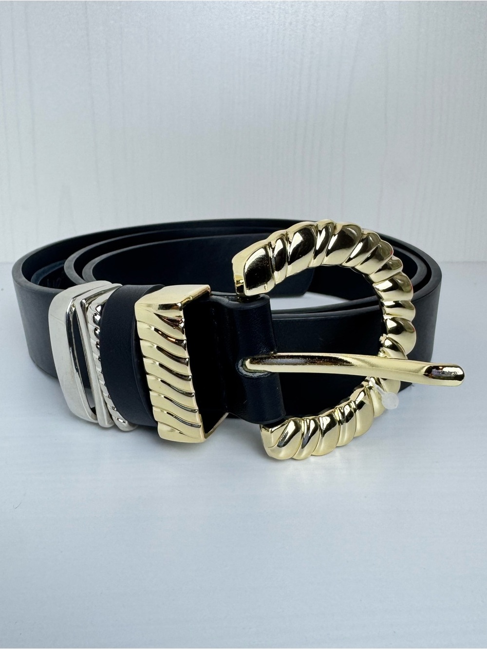 Linea Pelle - LP Blue - Black Belt, Medium, ✨New✨